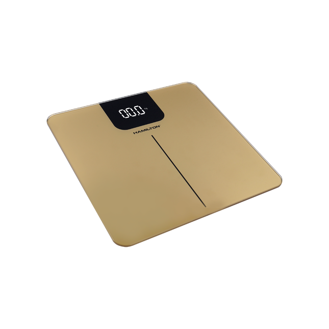 Hamilton Digital Bathroom Scale 180kg Slim 5mm Tempered Glass HT727BS | Al Shabib Qatar