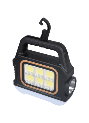 Hamilton Rechargeable Solar LED Light 40W 104 LEDs 3-Way Adjustable HT7971 | Al Shabib Qatar