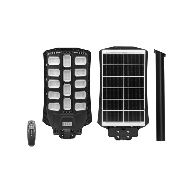Hamilton Solar Street LED Light 500W Radar Sensor Remote Control HT7978 | Al Shabib Qatar
