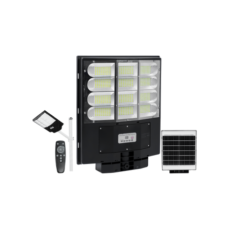 Hamilton Rechargeable Solar Sensor Light 1800LM with Remote Control HT7979