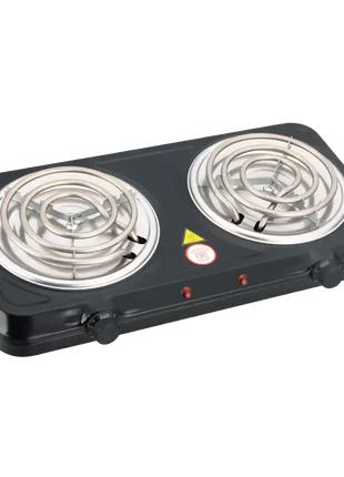 Hamilton Electric Hot Plate Double 1000W+1500W Dual Element Thermostat HT814 | الشبيب قطر
