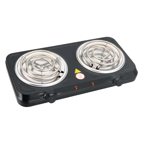 Hamilton Electric Hot Plate Double 1000W+1500W Dual Element Thermostat HT814 | الشبيب قطر