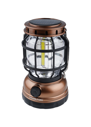 Hamilton Rechargeable Solar Lantern Adjustable Brightness Foldable HT8723 | Al Shabib Qatar