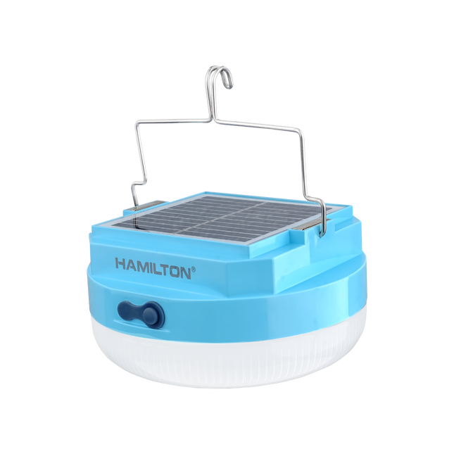 Hamilton Rechargeable Solar LED Light 38W 6000mAh 3 Modes HT8726 | Al Shabib Qatar