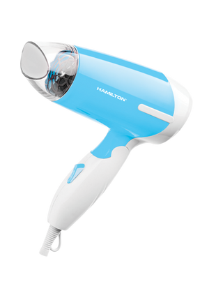Hamilton Foldable Travel Hair Dryer with Overheat Protection HT8814