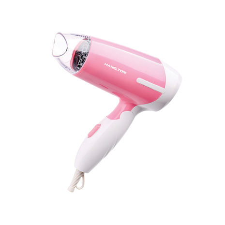 Hamilton Foldable Travel Hair Dryer with Overheat Protection HT8814