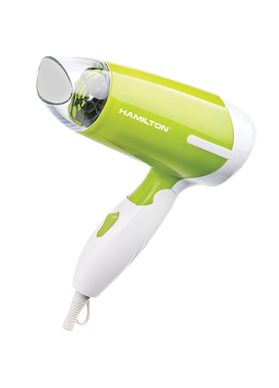 Hamilton Foldable Travel Hair Dryer with Overheat Protection HT8814