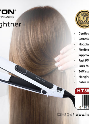 Hamilton Hair Straightener HT8822HS | Al Shabib Qatar - Hamilton Qatar | Al Shabib