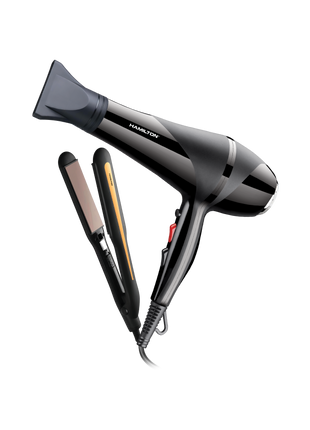 Hamilton 2-in-1 Hair Dryer & Straightener Combo HT8828HD+HT8833HS