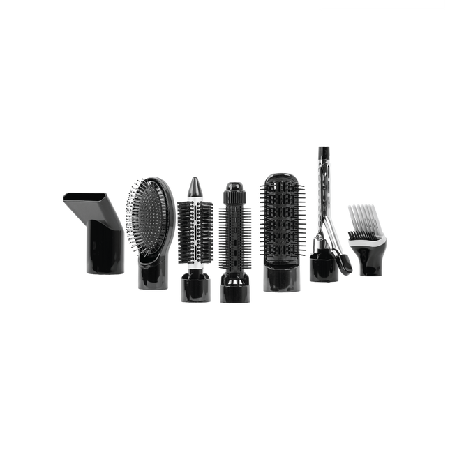 Hamilton 7-in-1 Combo Hair Styler 800W 7 Attachments 360° Swivel HT8836HS | Al Shabib Qatar