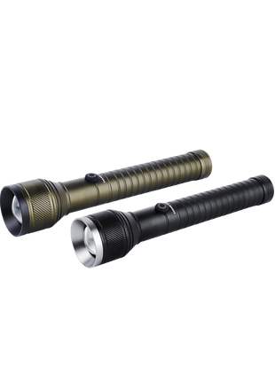 Hamilton Zoomable LED Flashlight 20W 2-in-1 Combo with 5 Modes HT901-2SCX2