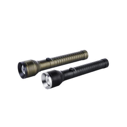 Rechargeable Zoomable LED Flashlight 2 in 1 Combo – HT901-2SCX2