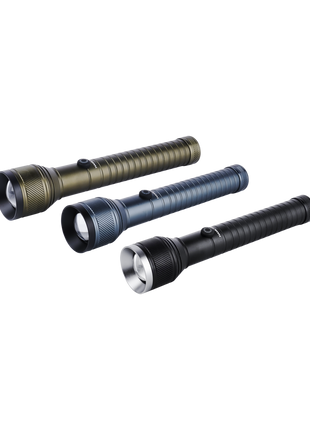 Hamilton Zoomable LED Flashlight 3 in 1 Combo 20W 2500m 5 Modes HT904-2SCX3 | Al Shabib Qatar