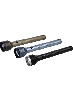 Hamilton Zoomable LED Flashlight 3 in 1 Combo 20W 480LM 3000m Platinum HT909-3SCX3 | Al Shabib Qatar