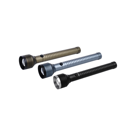Hamilton Zoomable LED Flashlight 20W 3-in-1 Platinum Combo HT909-3SCX3