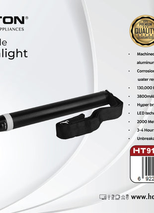 Hamilton Rechargeable LED Flashlight HT913-4D | Al Shabib Qatar - Hamilton Qatar | Al Shabib