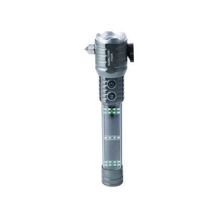Hamilton Rechargeable Zoomable LED Flashlight HT923FL | Al Shabib Qatar - Hamilton Qatar | Al Shabib