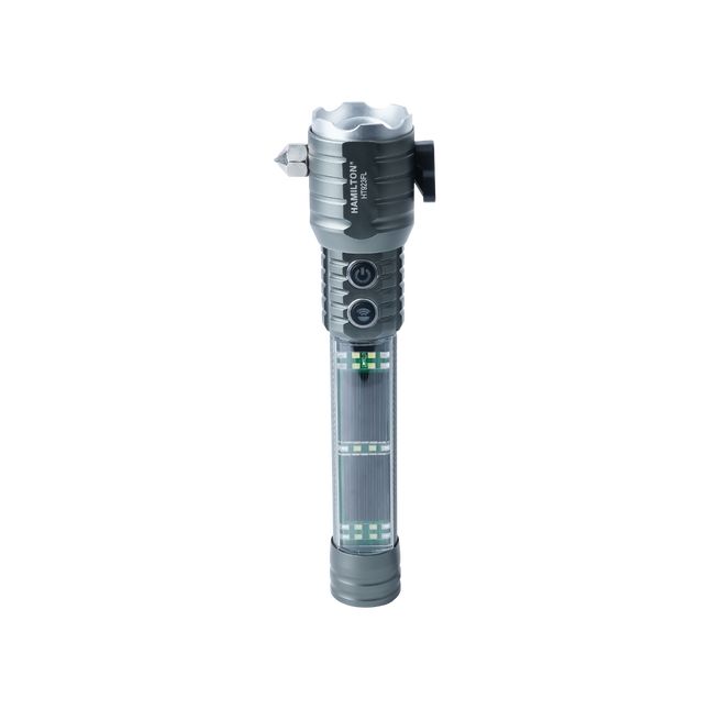 Hamilton Rechargeable Zoomable LED Flashlight HT923FL | Al Shabib Qatar - Hamilton Qatar | Al Shabib