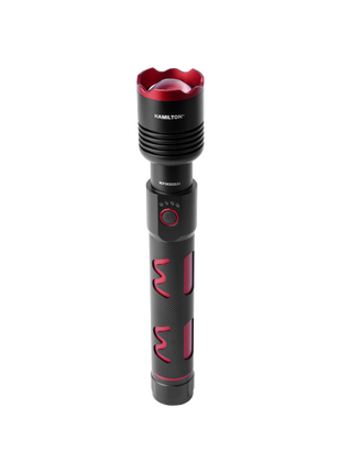 Hamilton Rechargeable Flashlight 25W 1000LM with Power Bank HT925FL