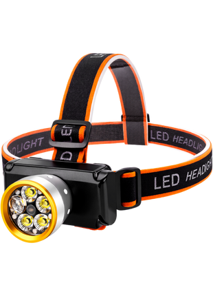 مصباح رأس LED قابل لإعادة الشحن من هاميلتون 20 وات 6000 مللي أمبير 5 أوضاع تحريض بالموجات HT934HL | الشبيب قطر
