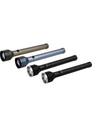 Hamilton Zoomable LED Flashlight 4 in 1 Combo 20W 480LM 3000m 5000mAh Platinum HT943-3SCX4 | Al Shabib Qatar