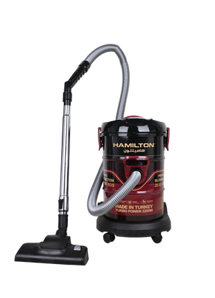 Hamilton Vacuum Cleaner Dry & Blow Metal Drum 2 in 1 2200W HT982VC | Al Shabib Qatar