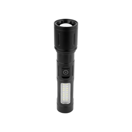 Rechargeable Zoomable LED Flashlight + Emergency Mode – HT992