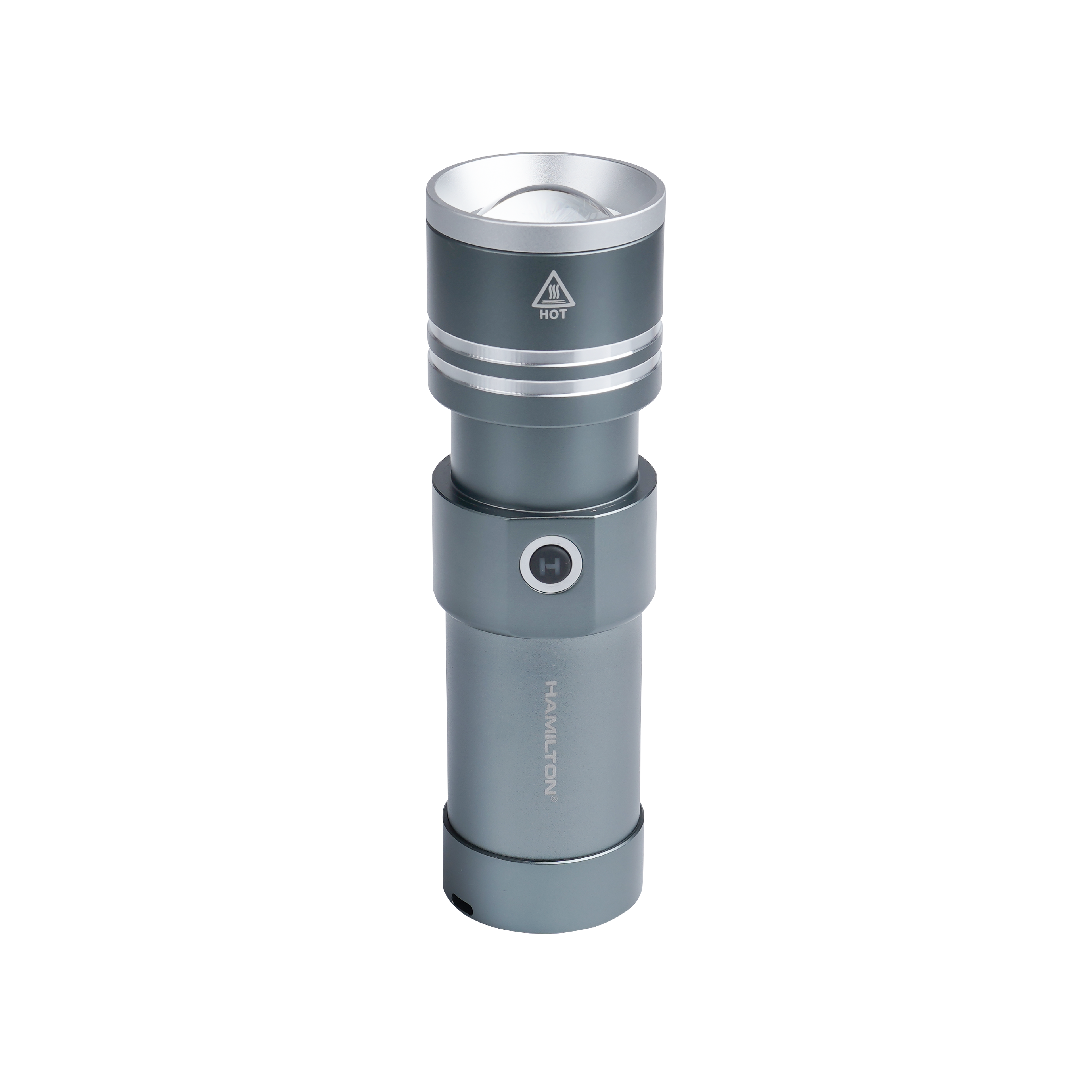 Hamilton Flashlight Zoomable LED Flashlight 25W 12000mAh in Qatar | Al Shabib