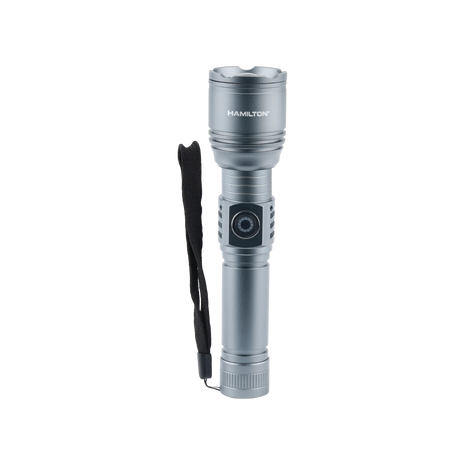 Hamilton Rechargeable Zoomable LED Flashlight HT9952ZL | Al Shabib Qatar - Al Shabib