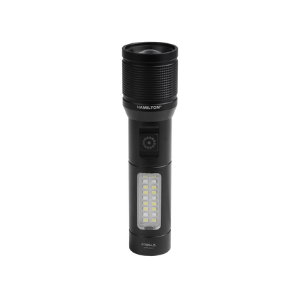 Rechargeable Zoomable LED Flashlight + Emergency Mode – HT9954-ZL