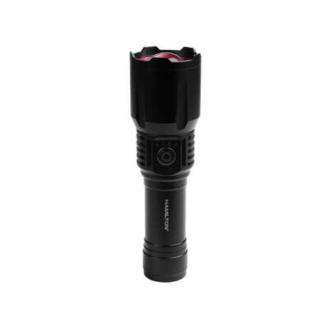 Hamilton Zoomable LED Flashlight 25W 12000LM 12000mAh Power Bank SOS HT995FL | Al Shabib Qatar