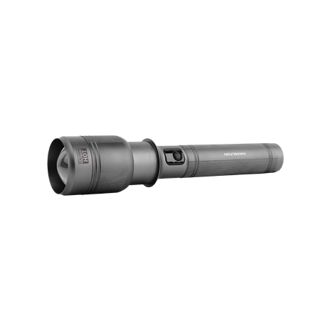 Hamilton Waterproof Zoomable LED Flashlight 60W with Digital Display HT9973ZL