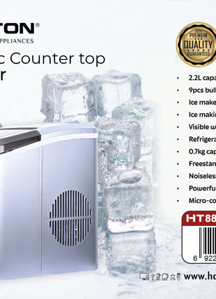 Hamilton Automatic Ice Maker 12-15kg/24hr HT8899 | Al Shabib Qatar