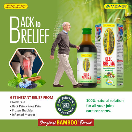OLEO RHEUMA Herbal Liniment Oil 200ML (Model OLEO200ML)