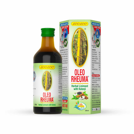 OLEO RHEUMA Herbal Liniment Oil 200ML (Model OLEO200ML)