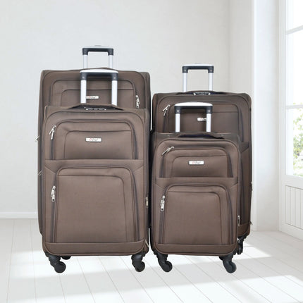 Oral Soft Trolley Bag Set 4 Piece 4 Wheel Model ORA4D