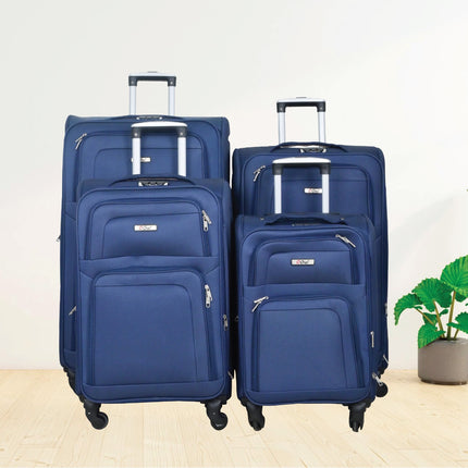 Oral Soft Trolley Bag Set 4 Piece 4 Wheel Model ORA4D