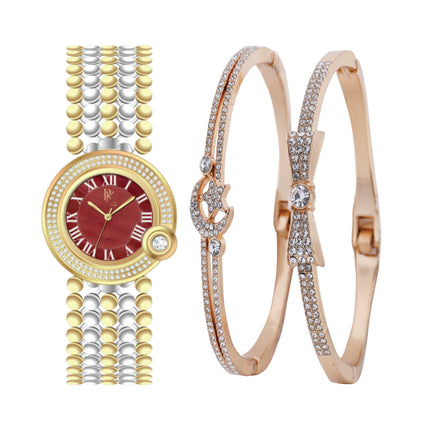 Richael Kandy watch with bangles -RK8803L