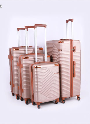 Biggie Hard Trolley Bag Set 4 Piece Model BIG4D