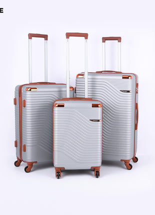 Biggie Hard Trolley Bag Set 3 Piece Model BIG3D