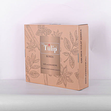 Golden Tulip Flannel Box Blanket 220 x 240 cm Model GTFLANNEL