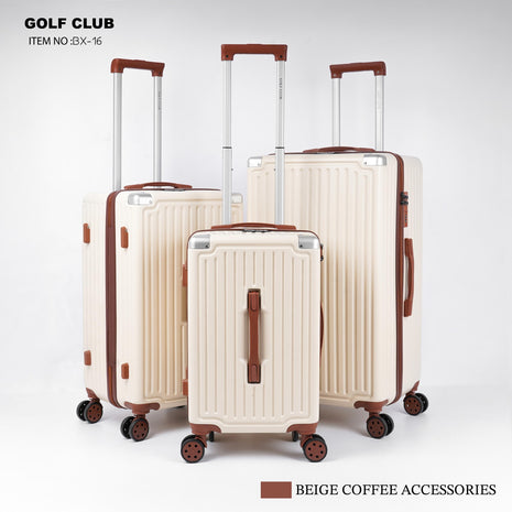 Golf Club Hard Trolley Bag 3-Piece Set Model GLC16