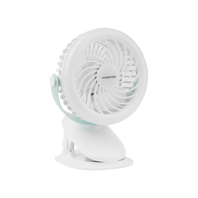 Al Shabib 4” Rechargeable Portable Clip Fan With Led Light – HT7089 Qatar