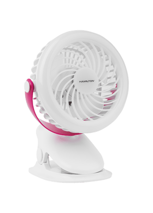 Al Shabib 4” Rechargeable Portable Clip Fan With Led Light – HT7089 Qatar