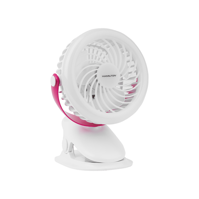 Al Shabib 4” Rechargeable Portable Clip Fan With Led Light – HT7089 Qatar