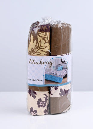 Al Shabib Blue Berry Fitted Bed Sheet Model BBERRY Qatar