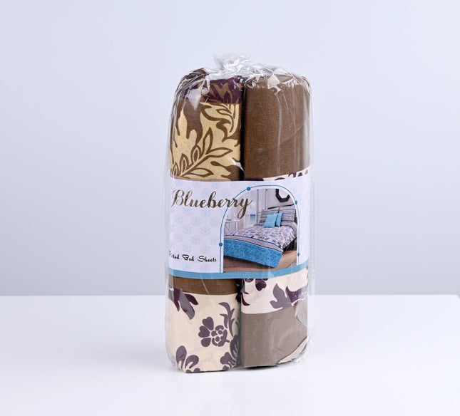 Al Shabib Blue Berry Fitted Bed Sheet Model BBERRY Qatar