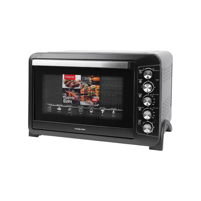 Hamilton Beach electric oven on a white background