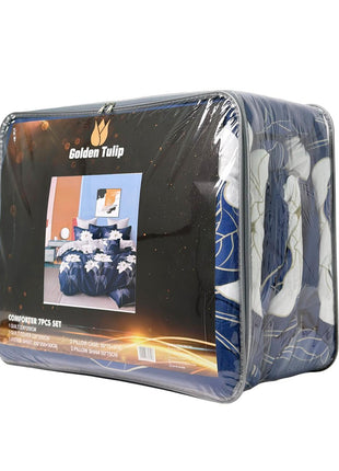 Al Shabib Golden Tulip Comforter Set 7 Piece 230 x 250 cm Model GOL6923 Qatar