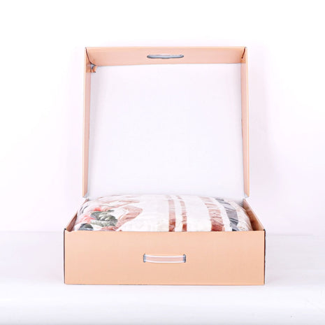 Al Shabib Golden Tulip Flannel Box Blanket 220 x 240 cm Model GTFLANNEL Qatar